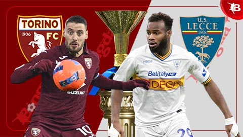 Nhận định bóng đá Torino vs Lecce, 18h30 ngày 1/2: Lecce bị bỏ lại